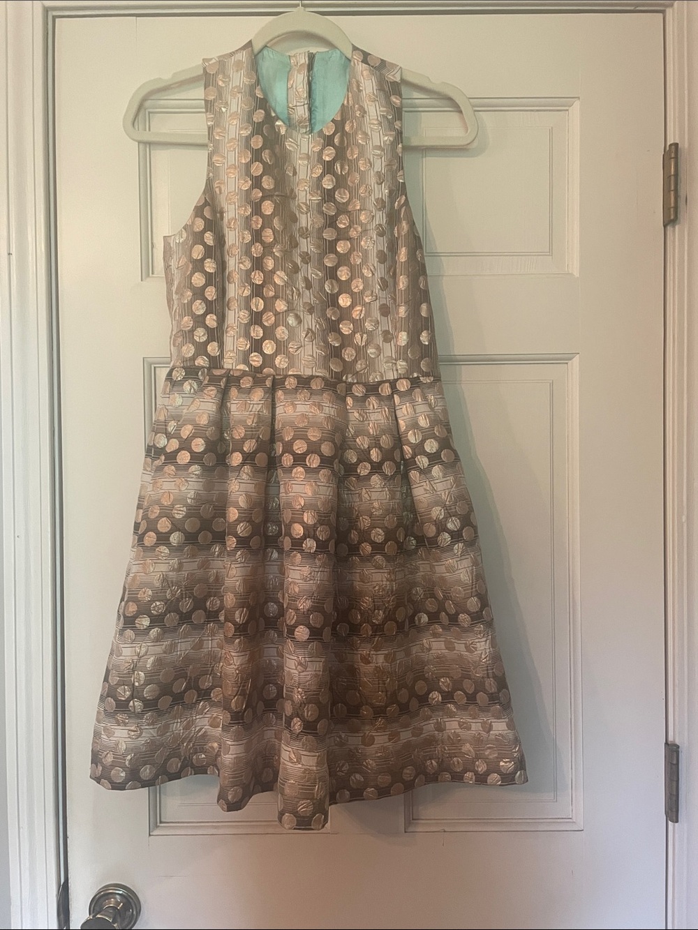 Anthropologie’s Hunter Dixon New York Polka Dot Dress—Size 2